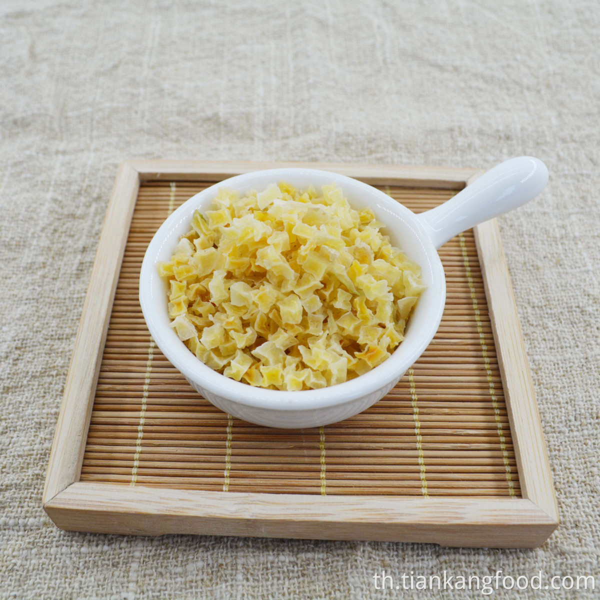 ก้อนมันฝรั่งขาวแห้ง dehydrated white potato cubes